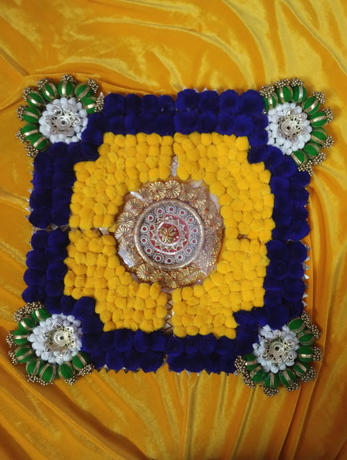 4 Piece Ready-Made Rangoli